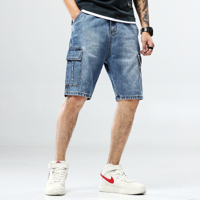 EVE Men's Multi-pockets Denim Short GBBF-KY6832