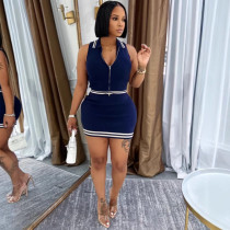 EVE Sleeveless Knits Mini Dress GDYF-6806