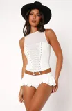 EVE Sexy Ruffles Mini Shorts MZ-2898
