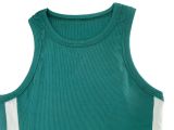 EVE Solid Color Sleeveless Pleated Mini Dress OY-6500