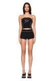 EVE Sports Wrap Tops Shorts 2 Piece Set GFCF-1360