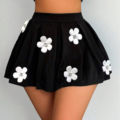 EVE 3D Floral Bustier Skirts GNZD-51669DBD