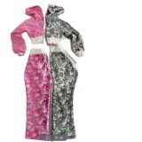 EVE Print Cardigan Hooded Coat And Pants Suit GLJS-B8306