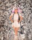 EVE Solid Color Short Sleeve Sport Two Piece Skirts Set HMS-5586