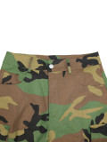 EVE Camouflage Print Loose Straight Pants SH-391366