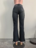 EVE Vintage Tassel Straight Leg Jeans ORY-5270