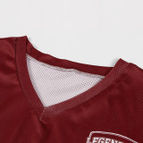 EVE Letter Print Loose T Shirts YWXS-XS-L45559