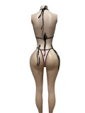 EVE Sexy Bikini Short Skirt Three Piece Set GFCF-1362
