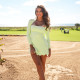 EVE Solid Color Long Sleeve Mini Dress GAXB-A672DS