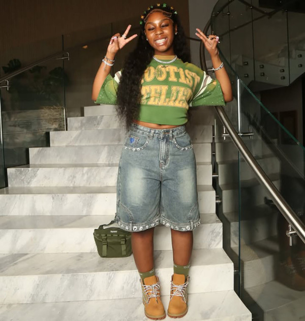 EVE Fashion Washed Denim Fifth Pants GAKF-50418