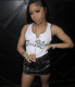 EVE Letter Print U Neck Sleeveless Tank Tops GYZY-8967