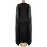 EVE Hot Drill Fashion Long Sleeve Evening Dress BY-7305