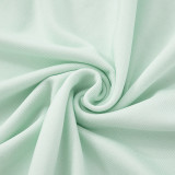 EVE Love Metal Button Top Wide Leg Pants 2 Piece Set GDSF-J25ST051