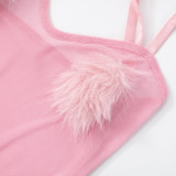 EVE Erotic Mesh Sling Backless Bodysuit GDSF-D25BS052