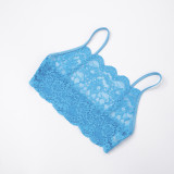 EVE Sexy Lace Sling Vest Shorts Solid Suit GDSF-D25ST009