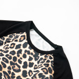 EVE Contrast Color Print Two Piece Short Set GDSF-D25ST131