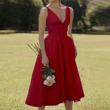 EVE Plus Size Print Backless Sling Maxi Dress GMAN-28261