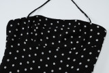EVE Fashion Polka Dot Printed Halterneck Mini Dress GLAG-D5418805