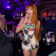 EVE Animal Color Clash Print Tube Tops Mini Dress DLSF-K25D66092