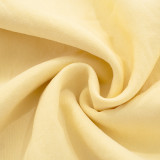 EVE Solid Color Tie Up Pleated Mini Dress GDSF-D25DS093