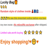 Lucky Bag: Random Style Of Women's Clothes Inside DF-345678