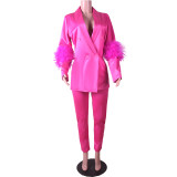 EVE Fashion Blazer Pants Two Piece Set GNQF-S302