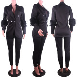 EVE Fashion Blazer Pants Two Piece Set GNQF-S302
