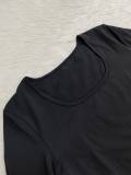 EVE Short Sleeve Square Neck Mini Dress LSD-2431
