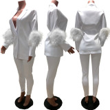 EVE Fashion Blazer Pants Two Piece Set GNQF-S302