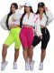 EVE Long Sleeve Contast Color Tops Midi Pants Suit CH-25023