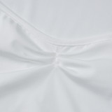 EVE Solid Color Long Sleeve T Shirt GWSD-T1992792