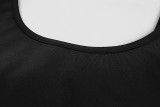 EVE Solid Color Backless Tight Sport Jumpsuit GWSD-P1994367