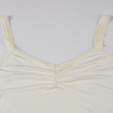 EVE Lace Patchwork Spaghetti Strap Tank Top GLRF-WET36769