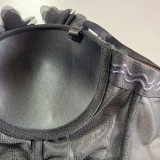 EVE Lace Mesh Fishbone Camisole Chest Padded Tank Top GPBY-6346