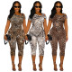 EVE Leopard Print Irregular Slim Jumpsuit ASL-6790