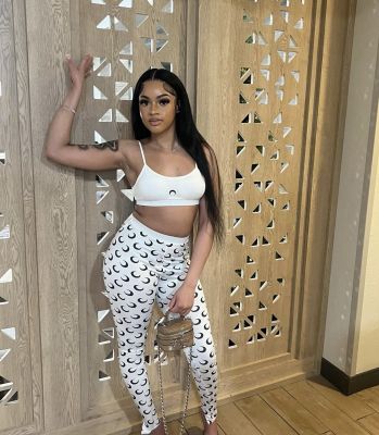 VIP1 Print Tank Tops Two Piece Pants Set GYZY-8972