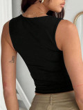 EVE Sleeveless Solid Color Tank Tops GZYU-K2512073
