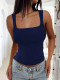 EVE Sleeveless Solid Color Tank Tops GZYU-K2512073