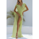 EVE Sexy Sleeveless Beach Cover-Up Maxi Dress GSNU-8048