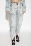 EVE Irregular Hollow Out Patchwork Jeans YMEF-57001