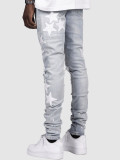 EVE Men's Star Fashion Holes Denim Trousers GDMY-353