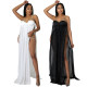 EVE Sexy Mesh Hot Drill See Through Maxi Dress GOSD-6675