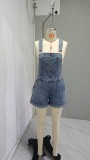 EVE Loose Multi-pockets Denim Romper GMYT-18606