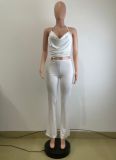 EVE Halterneck Hollow Out Sling Jumpsuit QODY-6064