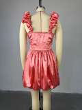 EVE Halterneck Tube Top Pod Sleeveless Mini Dress GCNE-72549
