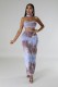 EVE Bib Neck Wrap Backless Long Skirts 3 Piece Set GXIN-S-8666