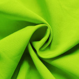 EVE Solid Color Short Sleeve Single-breasted Shirts QYMF-3020