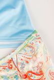 EVE Sexy Print Sling Backless Maxi Dress YWXS-K25L395