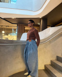 EVE Fashion Loose Wide Leg Jeans GYLN-8694