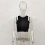 EVE Solid Color Sleeveless Tank Tops JHYB-9072
